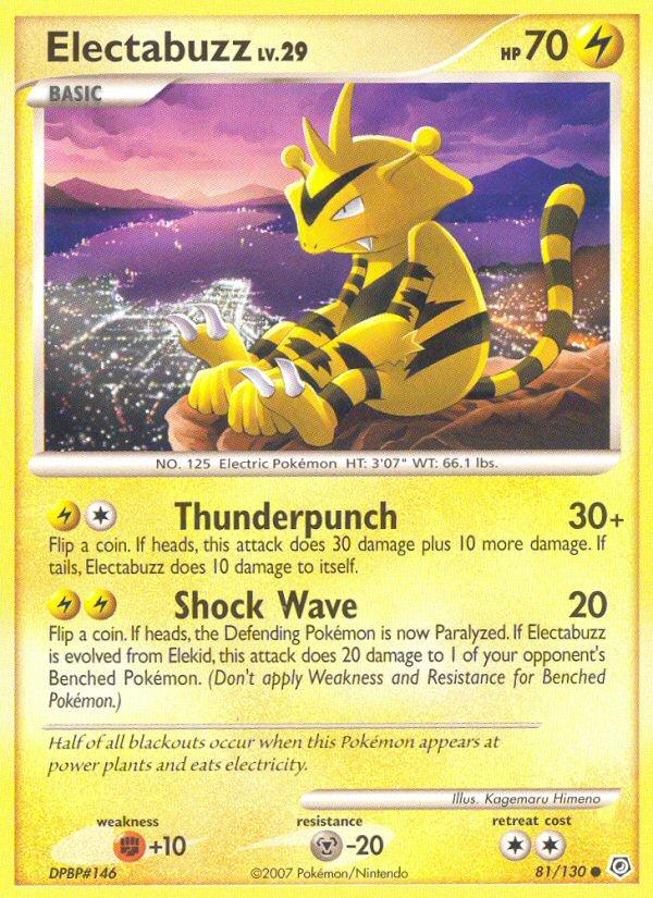 Electabuzz (81/130) [Diamond & Pearl: Base Set] | GnG Games