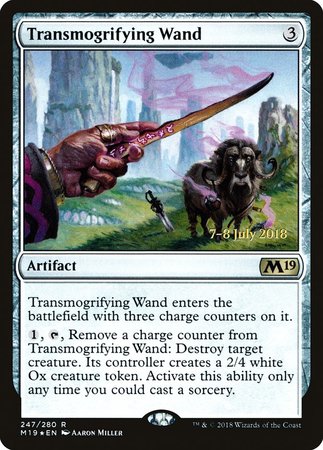 Transmogrifying Wand [Core Set 2019 Promos] | GnG Games