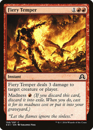 Fiery Temper [Shadows over Innistrad] | GnG Games