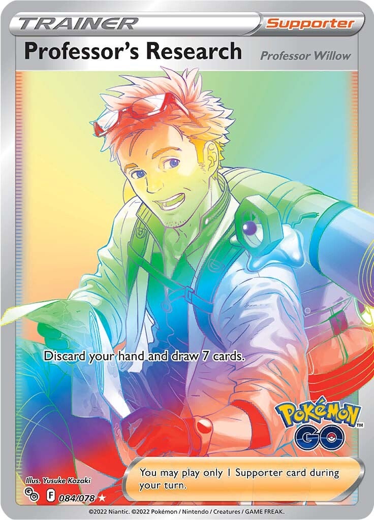Professor's Research (084/078) [Pokémon GO] | GnG Games