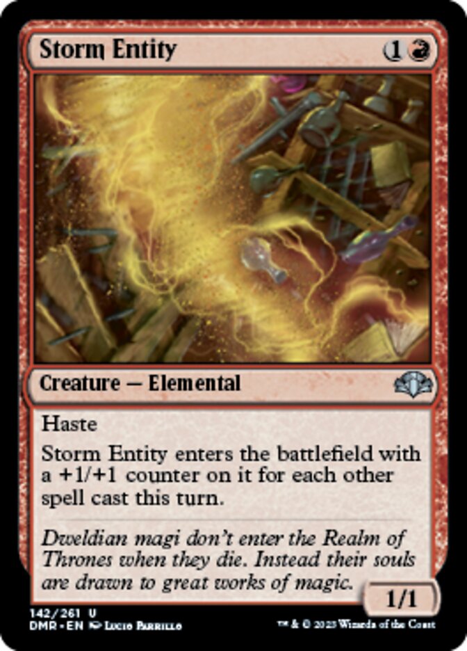 Storm Entity [Dominaria Remastered] | GnG Games