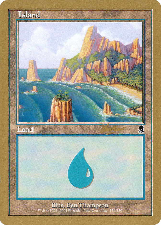 Island (shh336a) (Sim Han How) [World Championship Decks 2002] | GnG Games