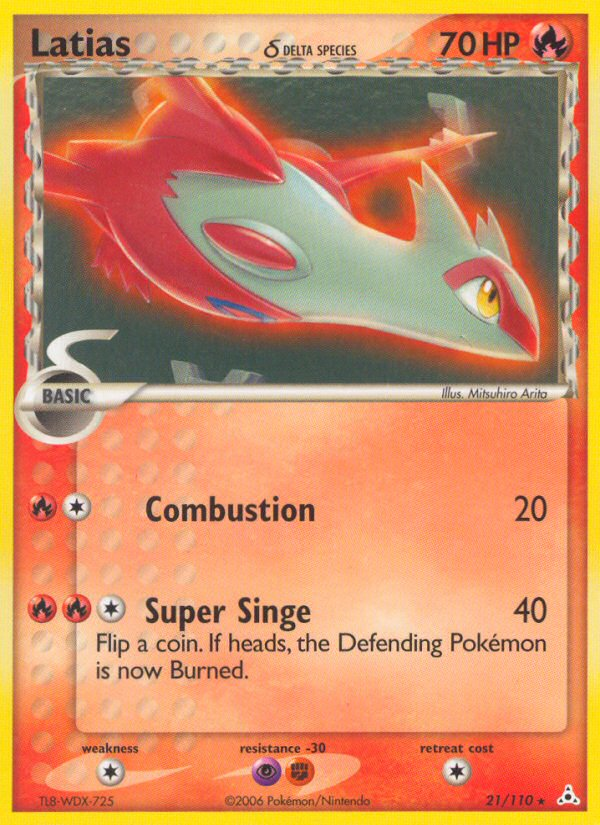 Latias (21/110) (Delta Species) [EX: Holon Phantoms] | GnG Games