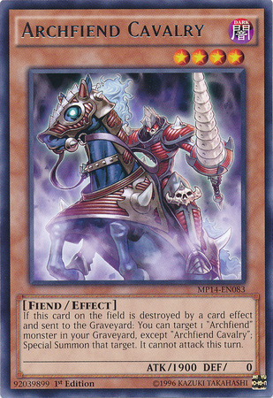 Archfiend Cavalry [MP14-EN083] Rare | GnG Games