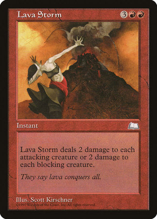 Lava Storm [Weatherlight] | GnG Games