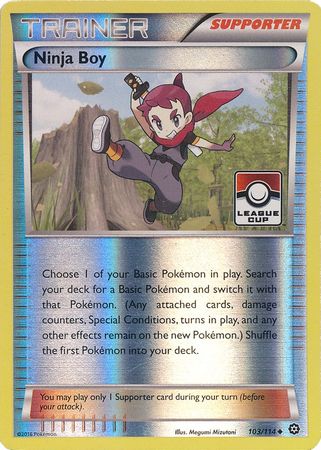 Ninja Boy (103/114) (League Promo) [XY: Steam Siege] | GnG Games