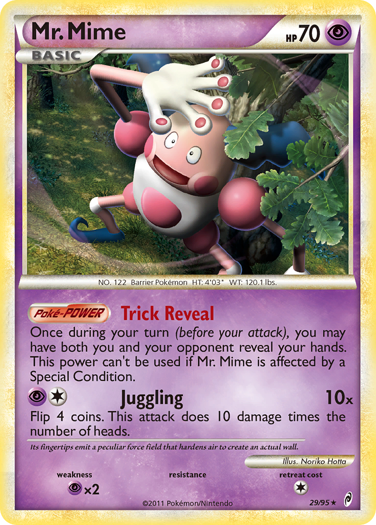 Mr. Mime (29/95) [HeartGold & SoulSilver: Call of Legends] | GnG Games