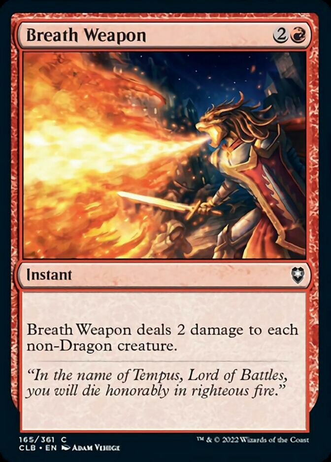 Breath Weapon [Commander Legends: Battle for Baldur's Gate] | GnG Games