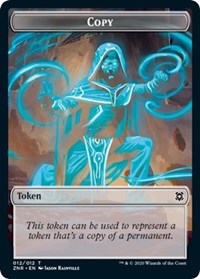 Copy // Illusion Double-sided Token [Zendikar Rising Tokens] | GnG Games