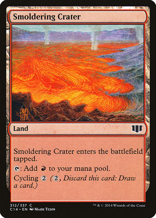 Smoldering Crater [Commander 2014] | GnG Games