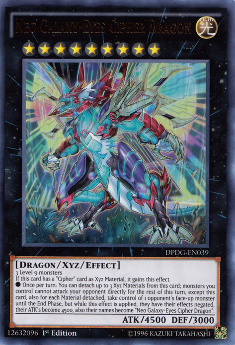 Neo Galaxy-Eyes Cipher Dragon [DPDG-EN039] Ultra Rare | GnG Games