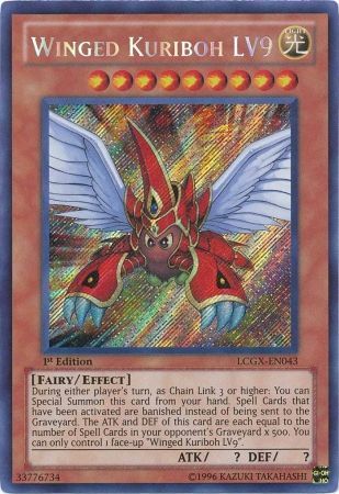 Winged Kuriboh LV9 [LCGX-EN043] Secret Rare | GnG Games