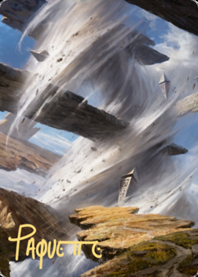 Plains 2 Art Card (Gold-Stamped Signature) [Zendikar Rising Art Series] | GnG Games