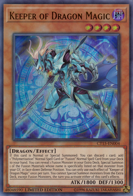 Keeper of Dragon Magic [CT15-EN004] Ultra Rare | GnG Games