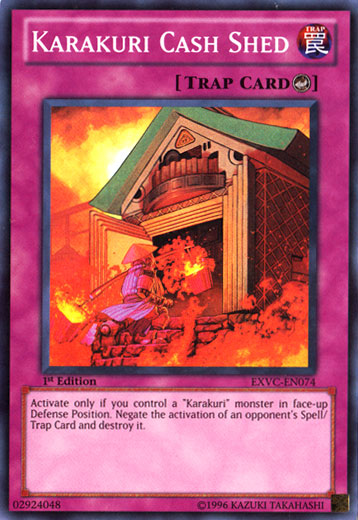 Karakuri Cash Shed [EXVC-EN074] Super Rare | GnG Games