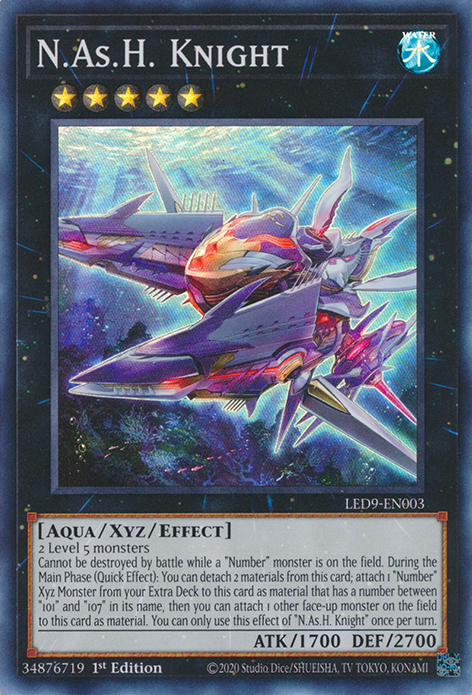 N.As.H. Knight [LED9-EN003] Super Rare | GnG Games