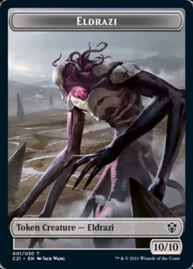 Eldrazi // Champion of Wits Token [Commander 2021 Tokens] | GnG Games