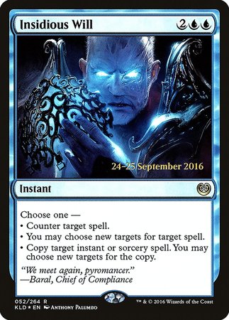 Insidious Will [Kaladesh Promos] | GnG Games