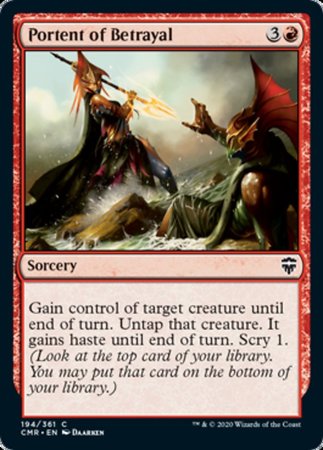 Portent of Betrayal [Commander Legends] | GnG Games