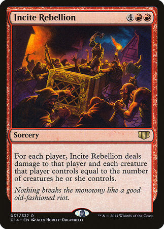 Incite Rebellion [Commander 2014] | GnG Games