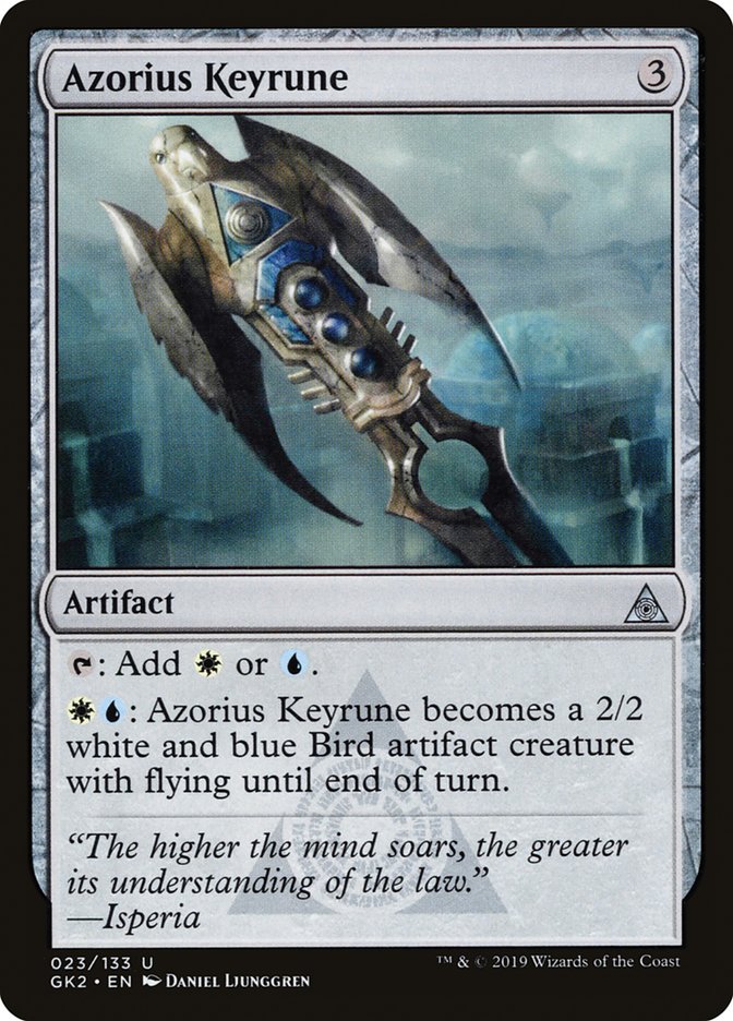 Azorius Keyrune [Ravnica Allegiance Guild Kit] | GnG Games
