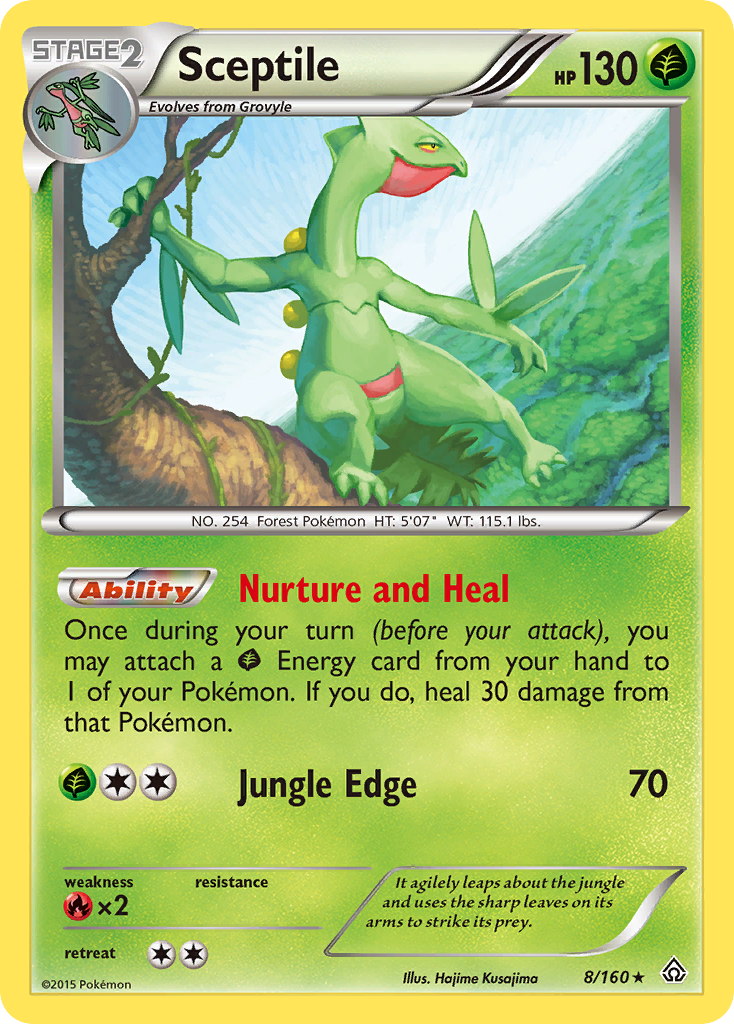 Sceptile (8/160) [XY: Primal Clash] | GnG Games