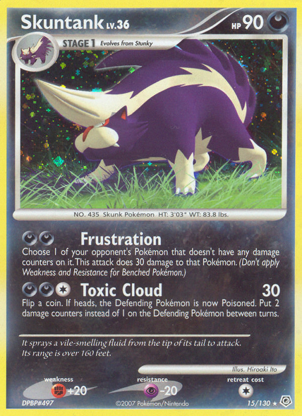 Skuntank (15/130) [Diamond & Pearl: Base Set] | GnG Games