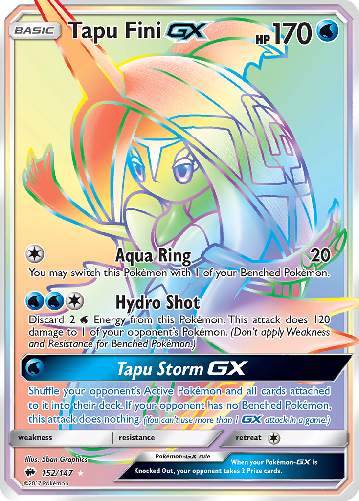 Tapu Fini GX (152/147) [Sun & Moon: Burning Shadows] | GnG Games