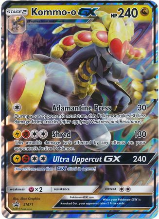 Kommo-o GX (SM71) (Jumbo Card) [Sun & Moon: Black Star Promos] | GnG Games