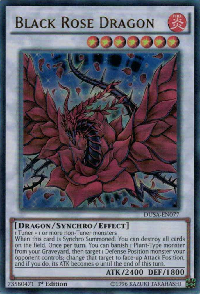 Black Rose Dragon [DUSA-EN077] Ultra Rare | GnG Games