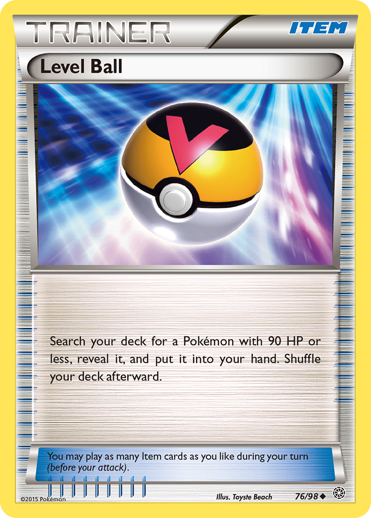 Level Ball (76/98) [XY: Ancient Origins] | GnG Games