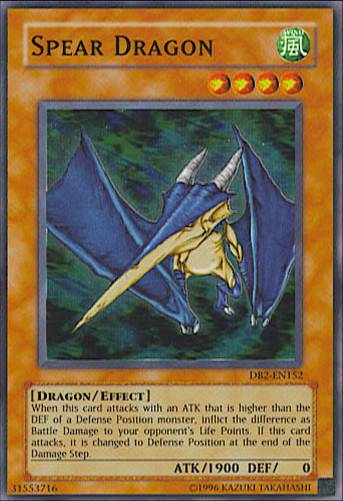 Spear Dragon [DB2-EN152] Super Rare | GnG Games