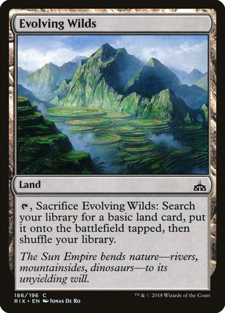 Evolving Wilds [Rivals of Ixalan] | GnG Games