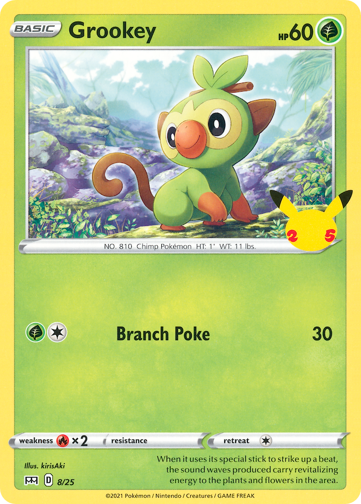 Grookey (8/25) [McDonald's 25th Anniversary] | GnG Games