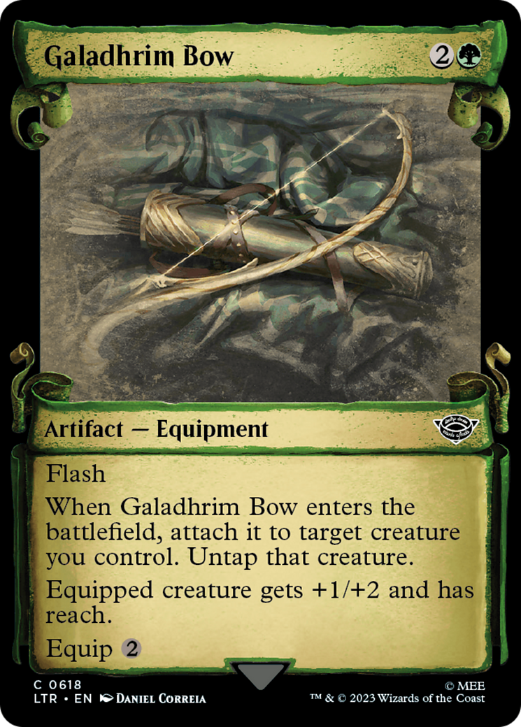 Galadhrim Bow [The Lord of the Rings: Tales of Middle-Earth Showcase Scrolls] | GnG Games