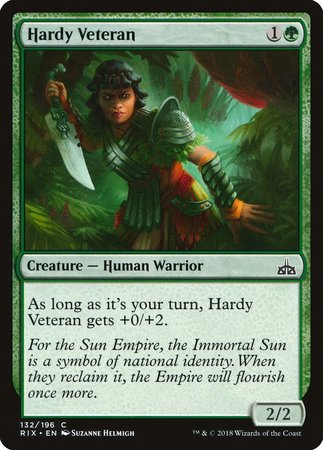 Hardy Veteran [Rivals of Ixalan] | GnG Games