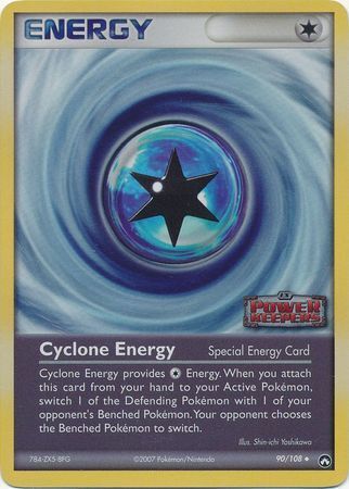 Cyclone Energy (90/108) (Stamped) [EX: Power Keepers] | GnG Games