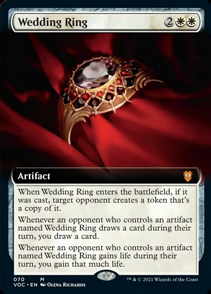Wedding Ring (Extended) [Innistrad: Crimson Vow Commander] | GnG Games