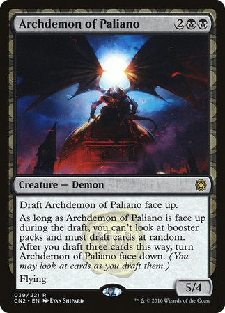 Archdemon of Paliano [Conspiracy: Take the Crown] | GnG Games