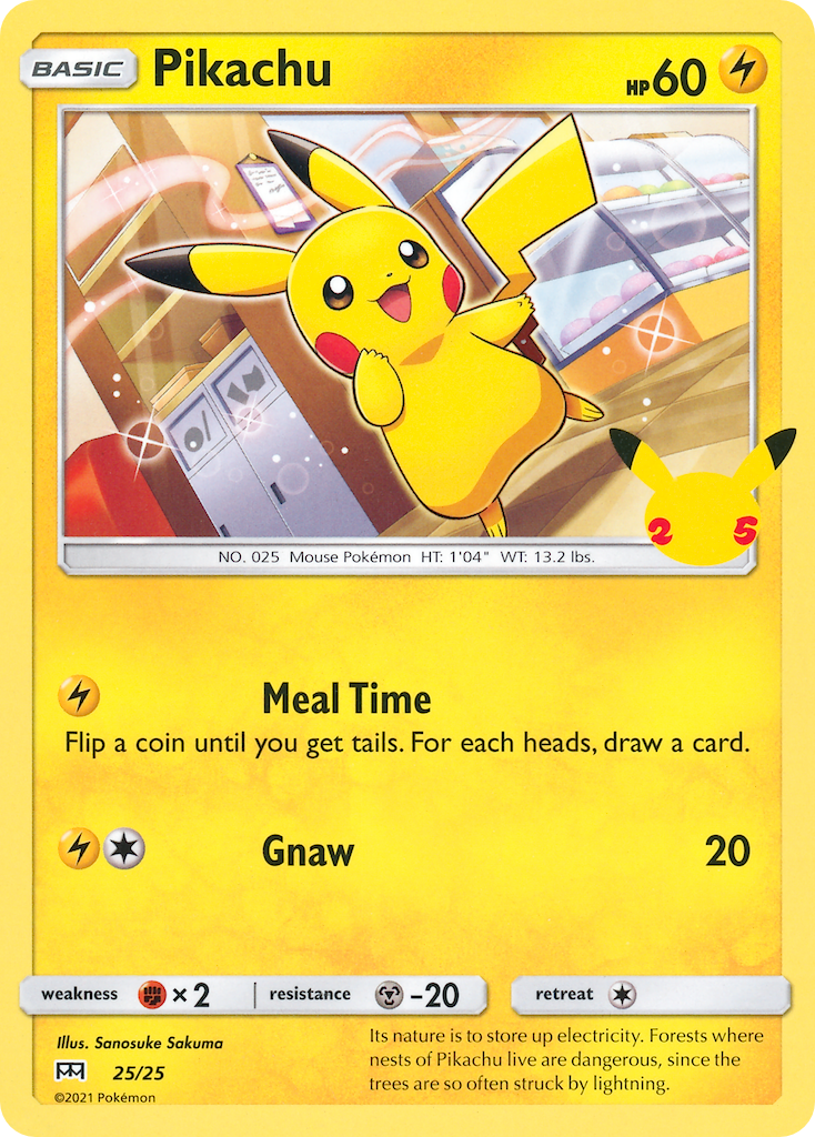 Pikachu (25/25) [McDonald's 25th Anniversary] | GnG Games