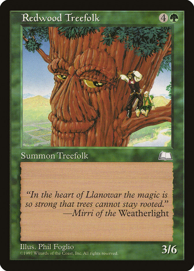 Redwood Treefolk [Weatherlight] | GnG Games