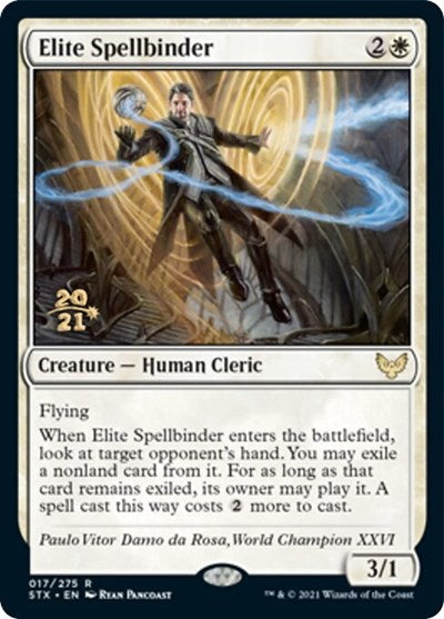 Elite Spellbinder [Strixhaven: School of Mages Prerelease Promos] | GnG Games