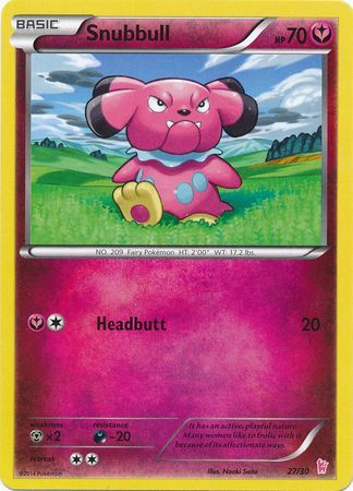 Snubbull (27/30) [XY: Trainer Kit - Sylveon] | GnG Games