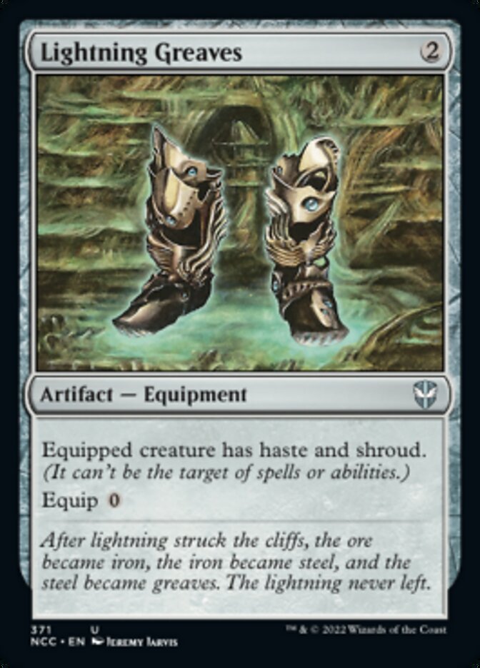 Lightning Greaves [Streets of New Capenna Commander] | GnG Games