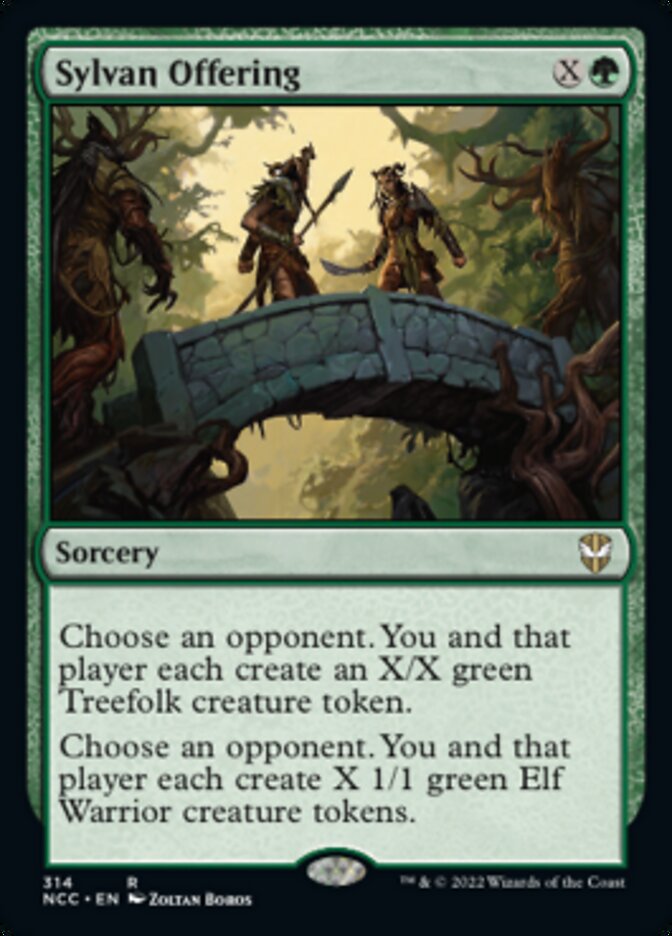 Sylvan Offering [Streets of New Capenna Commander] | GnG Games