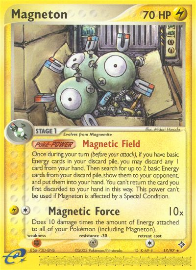 Magneton (17/97) [EX: Dragon] | GnG Games