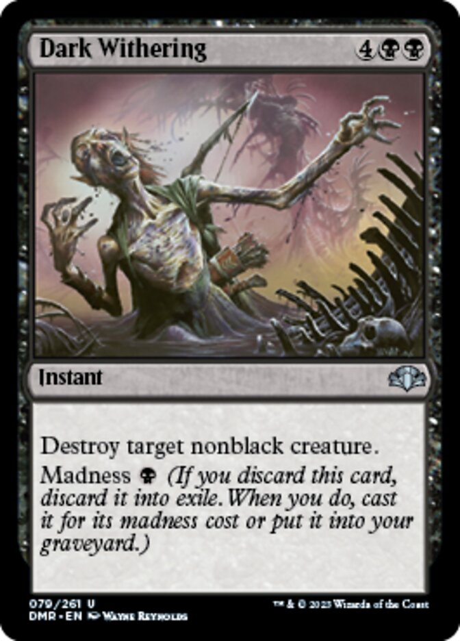 Dark Withering [Dominaria Remastered] | GnG Games
