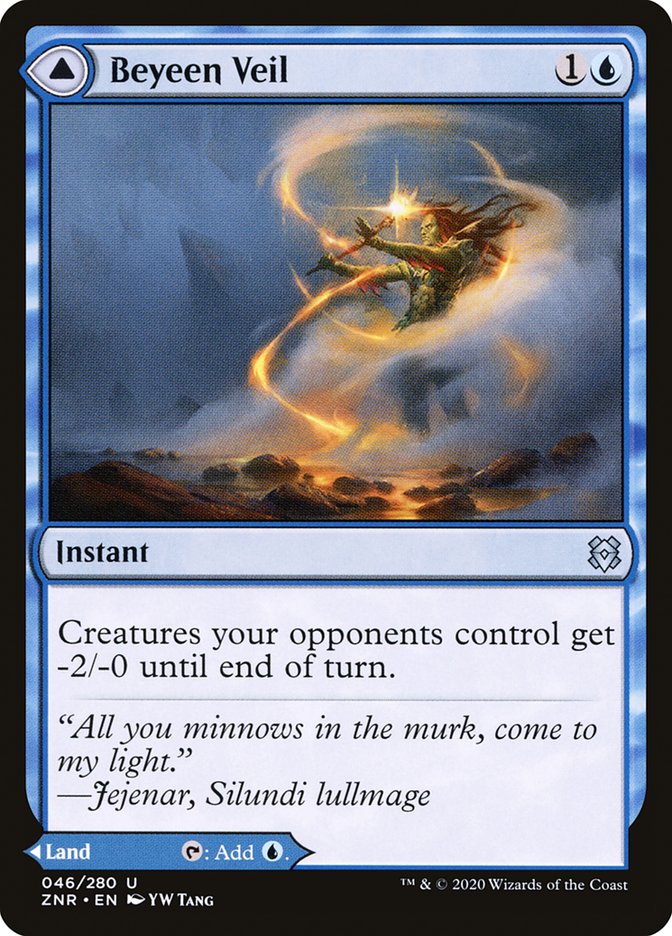 Beyeen Veil // Beyeen Coast [Zendikar Rising] | GnG Games