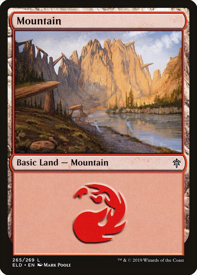 Mountain (265) [Throne of Eldraine] | GnG Games