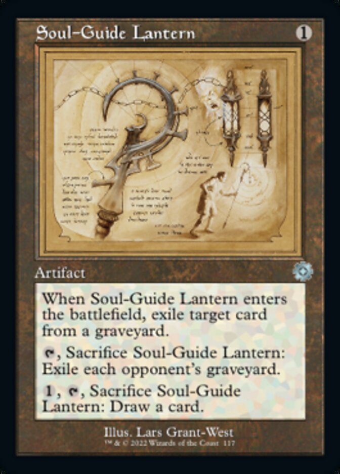 Soul-Guide Lantern (Retro Schematic) [The Brothers' War Retro Artifacts] | GnG Games